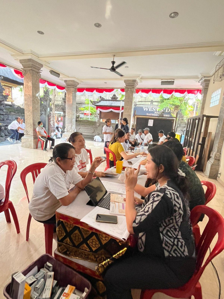 Kegiatan Posyandu ILP Bulan September di Kelurahan Legian